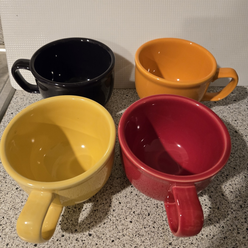 Colorful Ceramic Mug Set